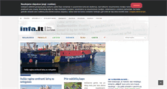 Desktop Screenshot of infa.lt