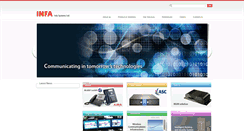 Desktop Screenshot of infa.com